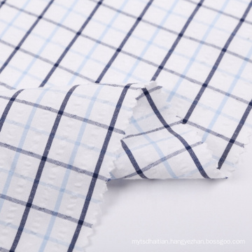 Woven polyester jersey fabric for summer shirting